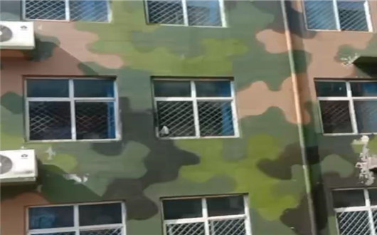 银川墙面军用迷彩施工方案